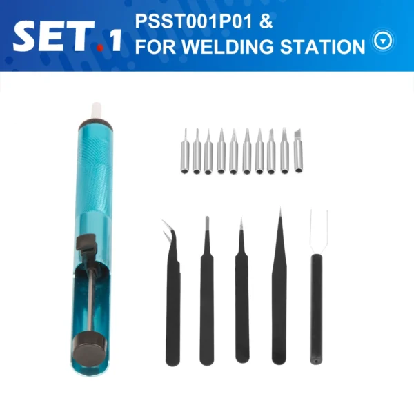 PROSTORMER Soldering Iron Tip Welding Head Rapid Cleaning Ball Welding Wire Brush Pliers Accessories - Image 2