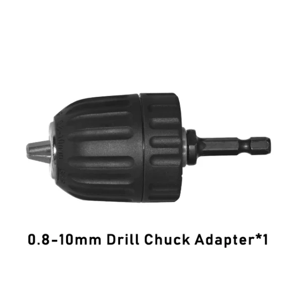 PROSTORMER Screwdriver Adapter Drill-Chuck Wrench Socket 1/4'' Shank to 3/8'' Hex Shank Drill Quick Change Screwdriver Converter - Image 3