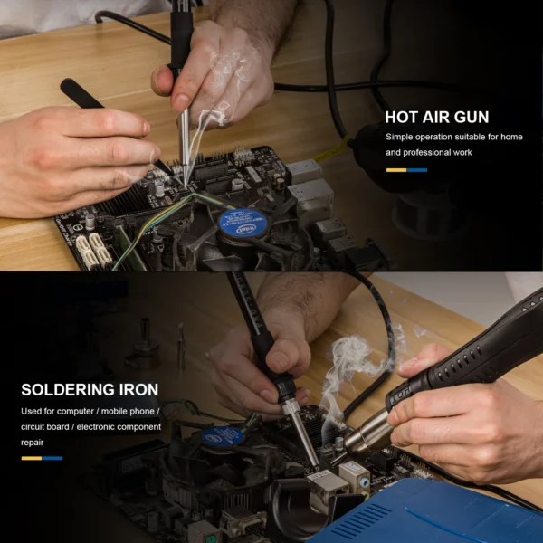 PROSTORMER Soldering Iron Tip Welding Head Rapid Cleaning Ball Welding Wire Brush Pliers Accessories - Image 5