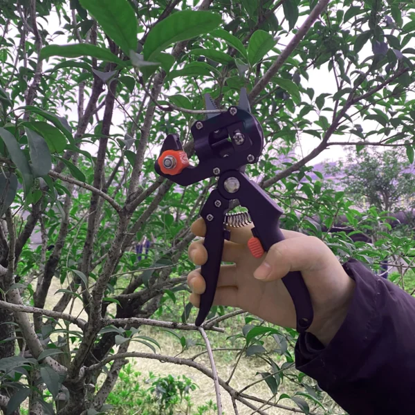 PROSTORMER Vaccination Secateurs Grafting Machine Garden Tools with 2 Blades Tree Grafting Tools Secateurs Scissors Pruner Shear - Image 6