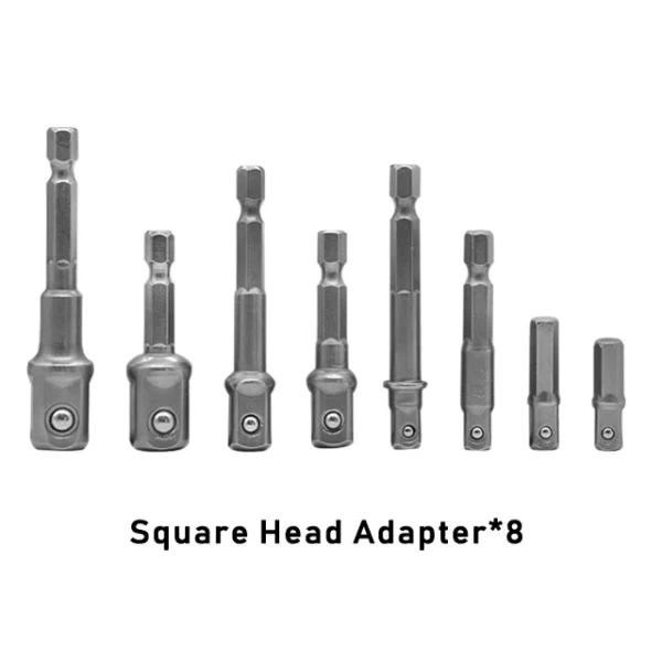 PROSTORMER Screwdriver Adapter Drill-Chuck Wrench Socket 1/4'' Shank to 3/8'' Hex Shank Drill Quick Change Screwdriver Converter - Image 4