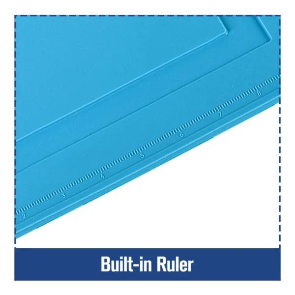 ESD Heat Insulation Soldering Resistance High Temperature Insulation Pad With Magnet Silicone Welding Working Mat By PROSTORMER - Image 4