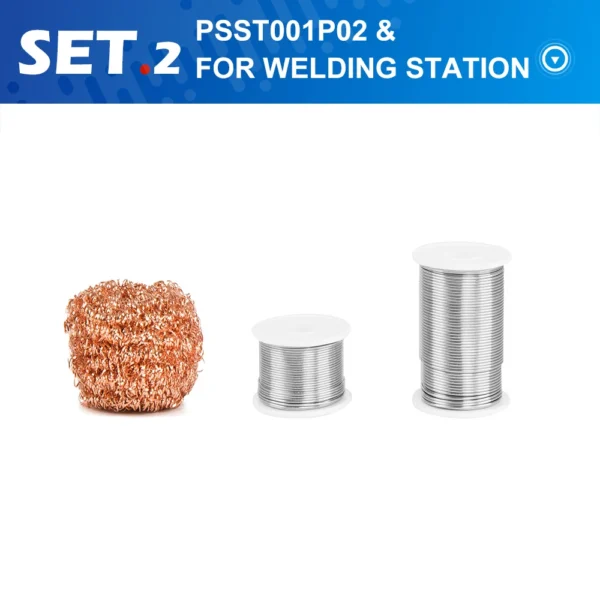 PROSTORMER Soldering Iron Tip Welding Head Rapid Cleaning Ball Welding Wire Brush Pliers Accessories - Image 3