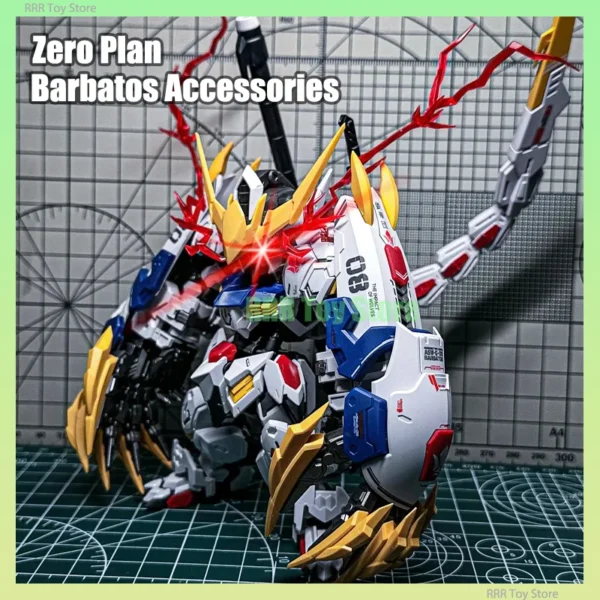 In Stock Zero Plan Accessories For MGSD MG HG Barbatos Lupus Rex Assembly Model Kit Giant Claws Action Figure Plasitc Custom