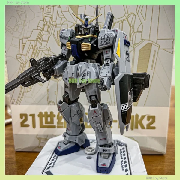 JMS HG 1/144 RX-178 Model Kit MK2 21ST Century Realtype Assembly Action Figures Robot Figurine Plastic Model Colletion Toy Gifts