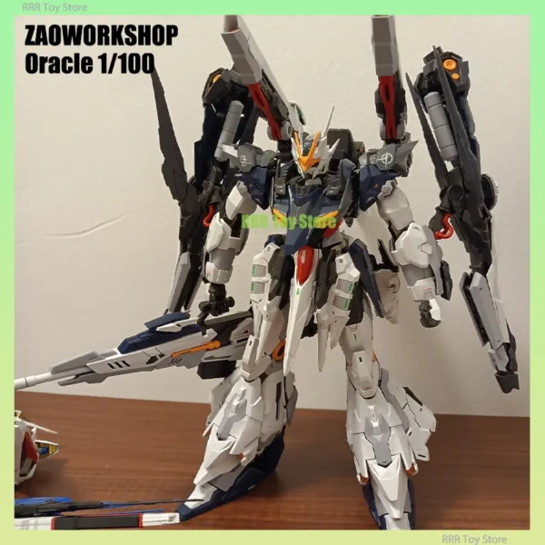 ZAOWORKSHOP 1/100 Assembly Model Kit MG Alloy Skeleton Action Figures Robot Figurine Plastic Model Collection Kids Toys Gifts
