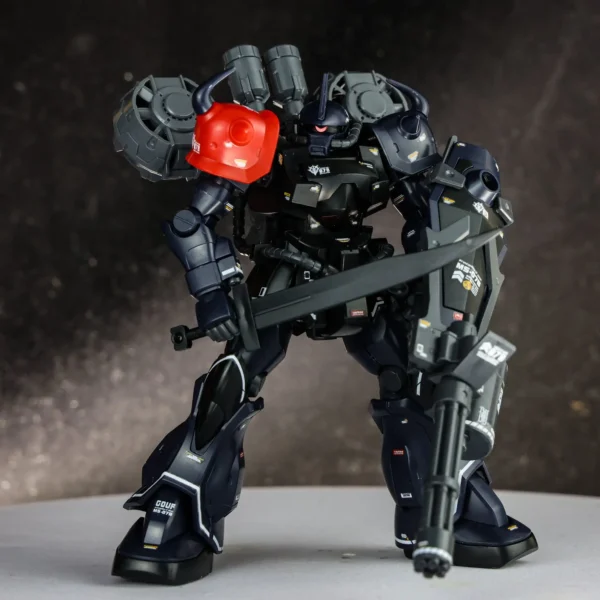 STAR HG 1/144 Assembly Model Kit MS-07B-3 Gouf Midnight Color With Fly Bag Action Figure Plastic Model Kits Customized Toys - Image 4