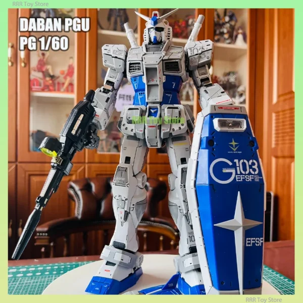 Daban PG 1/60 PGU RX-78-2 2.0 Model Kit G3 Color Collection Assembly Action Figures Robot Figurine Plastic Model Hobby Toys