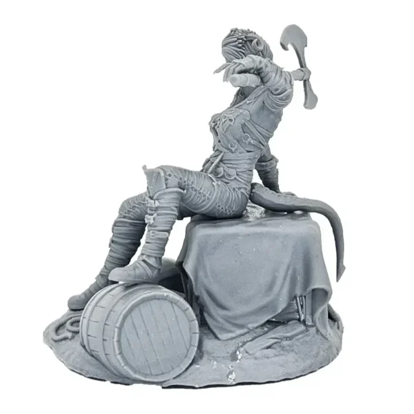 1/12 Karlach 1:24 Miniature Resin Plastic Model Kit Unpainted Resin Model Kit A184 - Image 4