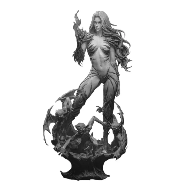 Sara Pezzini Figure 1:24 Miniature Resin Model Kit Unpainted Plastic Model Kit A698 - Image 5