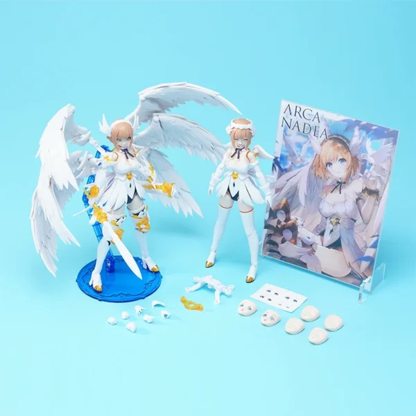 FENGYU 1/12 ARCA NADEA Mobile Suit Girl Model Kit Collection Assembly Action Figures Plasitc Model Kawaii Girl Doll Toy Kid Gift - Image 2