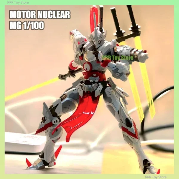 Motor Nuclear MG 1/100 Assembly Model Kit MNP-XH07 Weiyuanshi Sword Battle Ver Action Figures Alloy Skeleton Robot Plastic Model