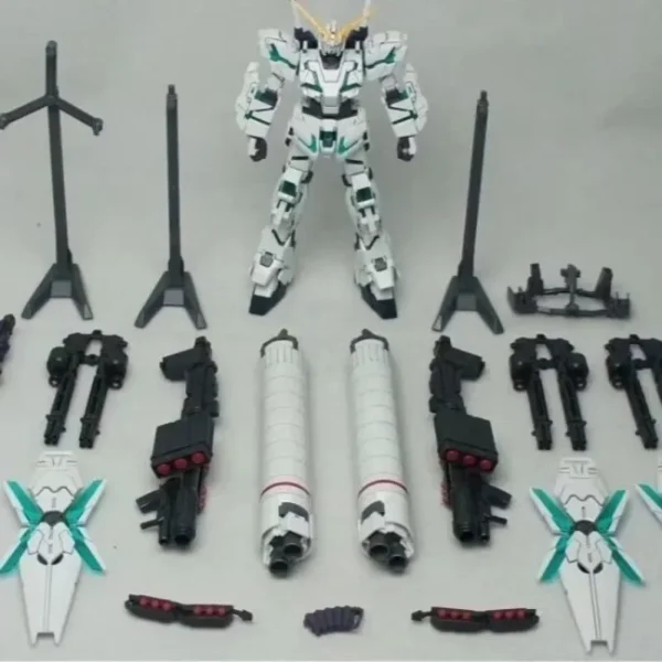 In Stock 1/144 HG Unicorn Fully Equipped Destruction Assembly Model Collection Model Kit Figurine Statue Doll Hobby Toys Gifts - Image 3