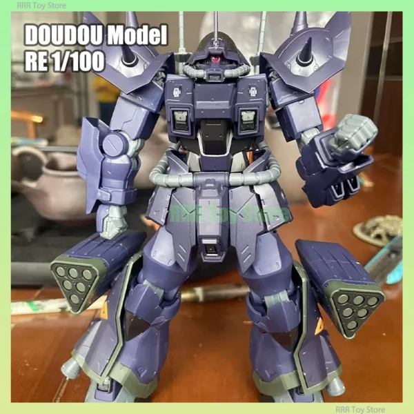 In Stock DOUDOU MODEL RE 1/100 Model Kit Efreet NACHT Color Assembly Action Figures Plastic Model Customized Kid Toy Gifts