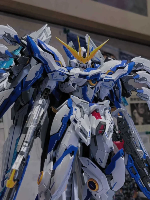 ZZA Model Blue Flame 1/100 MG Assembly Model ZA08 CH-01 Action Figures Model Kit Collection Figurine Toys Alloy Skeleton Gifts - Image 2