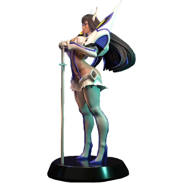 Satsuki Kiryu 1:24 Resin Plastic Model Kit Unpainted Resin Model Kit A320 - Image 3
