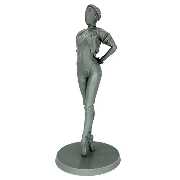 Robot Gyrls Figure Resin Model Kit 1/16 Plastic Model Kit Unpainted Model Kit 120mm Resin A282 - Image 5