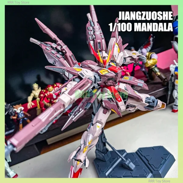 JIANGZUOSHE MG 1/100 Mandala Assembly Model Kit Collection Action Figures Robot Plastic Model Kits Toy Customized Hobby Gifts