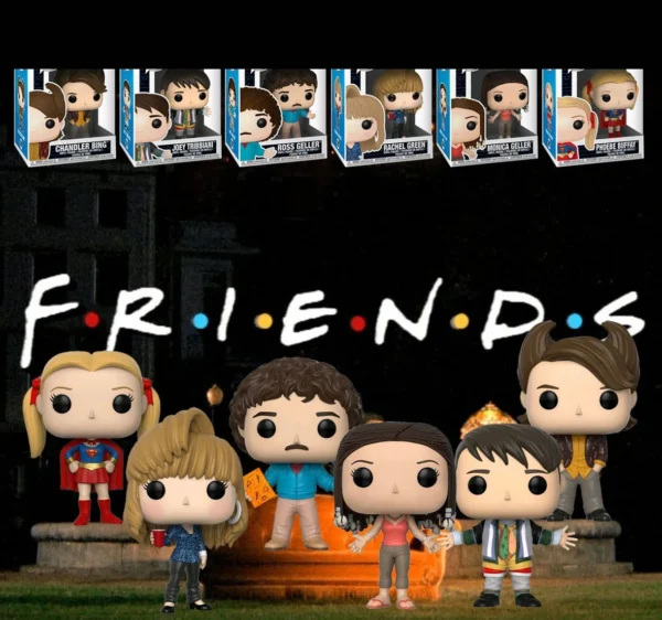 FUNKO Pop Friends RACHEL GREEN #261 ROSS GELLER #262 #700 #701 #705 #703 #263 #264 Action Doll Series Model Toys Christmas Gift - Image 2