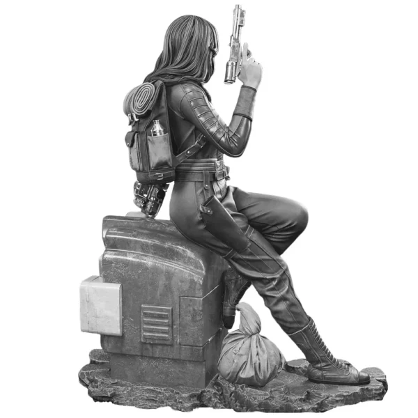 Lucy MacLean Figure 1:16 Miniature Resin Model Kit Unpainted Plastic Model Kit A648 - Image 5