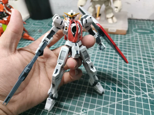 X Model HG 1/144 GN-004 Nadleeh Model Kit Collection Assembly Action Figures Robot Figurine Plastic Model Statue Kids Toy Gifts - Image 6