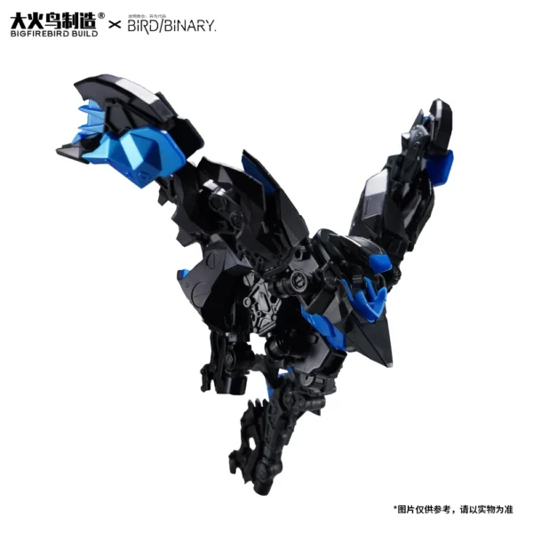 BigFireBird Build Bird/Binary Model Kit Ficedula Assembly Action Figures Collection Plastic Model Robot Figurine Hobby Toy Gift - Image 5