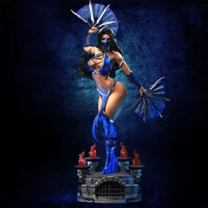 Kitana Figure 1:18 Miniature Resin Model Kit Unpainted Plastic Model Kit A729
