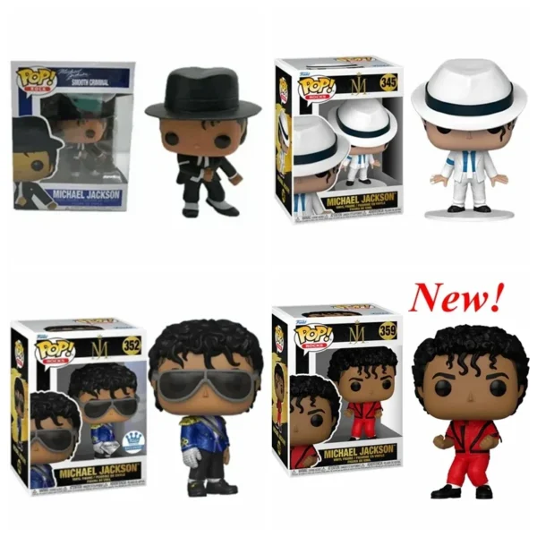 FUNKO POP ROCKS Michael Jackson #24 #345 Michael Jackson #352 #359 Vinyl Figures Toys Doll Collection Models for CHILDREN Gifts - Image 2