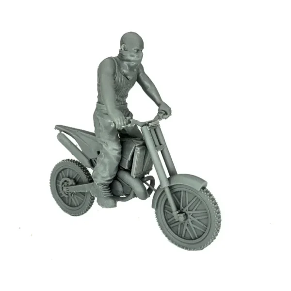Biker Gang 1/35 Resin Figure Unpainted Model Kit 54mm Figures Miniature A300 - Image 3