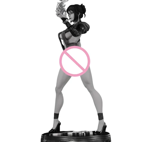 Anime Morrigam Figure 1:18 Miniature Resin Model Kit Unpainted Plastic Model Kit A752 - Image 4