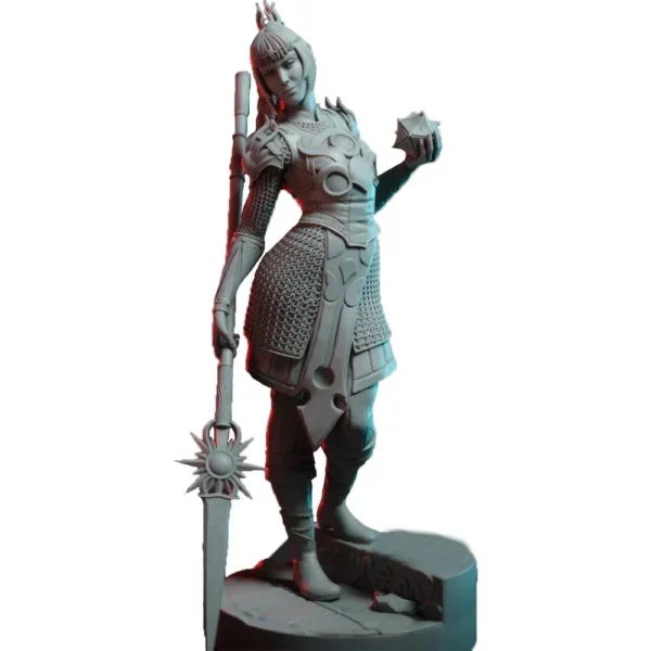 Shadowheart Miniature Figure 1:24 Resin Model Kit Unpainted Plastic Model Kit A168 - Image 3