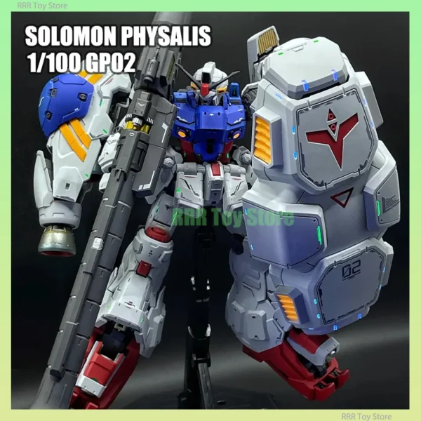 In Stock SOLOMON PHYSALIS MG 1/100 Assembly Model Kit GP02 Sour Berry Multi-layer Skeleton Action Figures Robot Plastic Custom