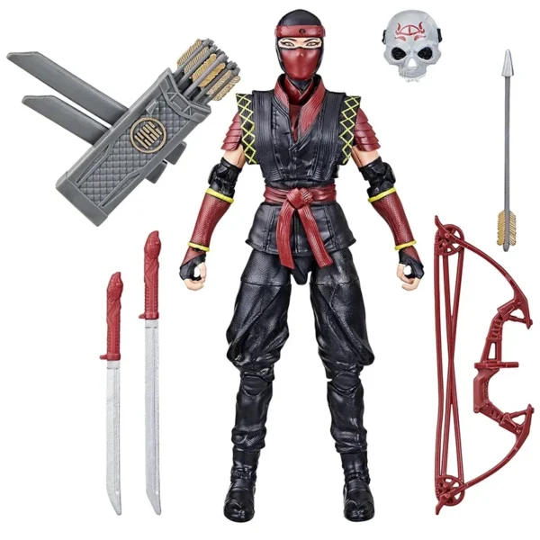 In Stock Original G.I.Joe Classified Series GI JOE Figure Flint Python Patrol Red Ninja Vypra Action Figures Doll Model Toy Gift - Image 4