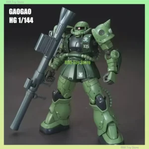 GAOGAO HG 1/144 Assembly Model Kit GTO MS-06C-6/R6 Zaku 2 Type C-6 Action Figures Robot Plastic Model Hobby Doll Kids Toy Gifts