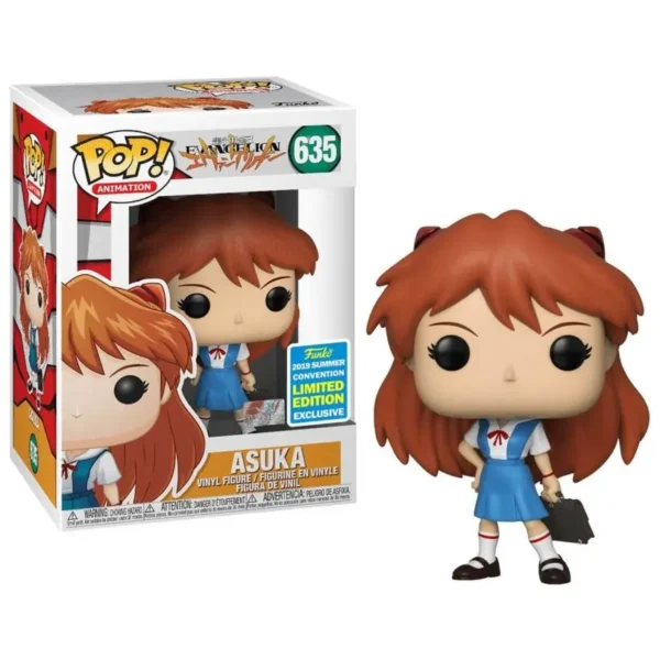 New Funko Pop JP Animetion Evangelion REI 745# SHINJI 744# ASUKA 635# Limited Edition Exclusive Vinyl Figure Model Dolls Toys - Image 4