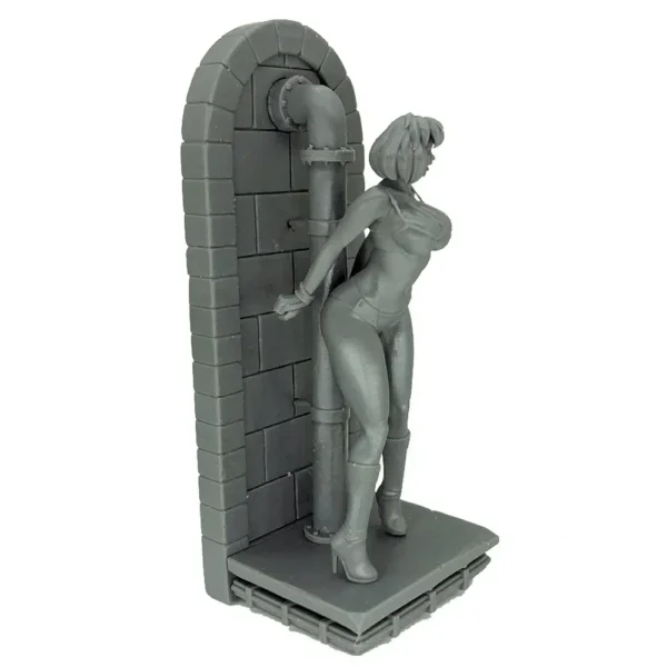 Jia Ling Bao 1:24 Resin Figure Unpainted Plastic Model Kit A289 - Image 3