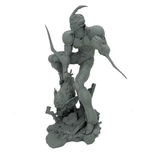 Guyver Figure Resin Model Kit 1/10 Plastic Model Kit Unpainted Model Kit Toy Hobby Resin A364 - Image 2