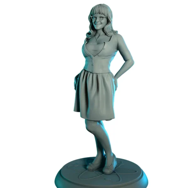 Bernadette Maryann Rostenkowski Figure 1:24 Miniature Resin Model Kit Unpainted Plastic Model Kit A622 - Image 4