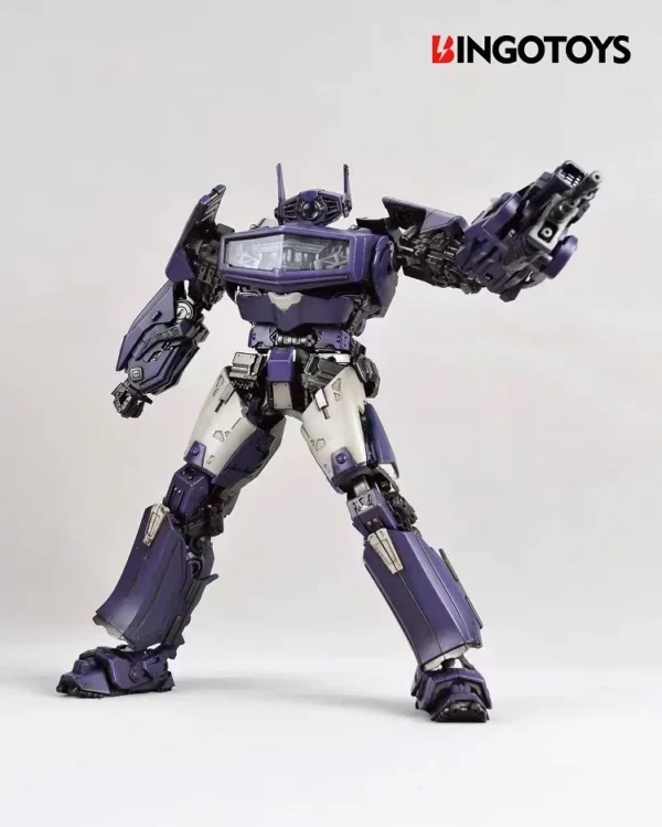 BINGOTOYS Transformation BT-01 Action Figures BT01 Silencer Shockwave Shockblast Wave M Robot Figure Model Statue Toy Gifts - Image 4