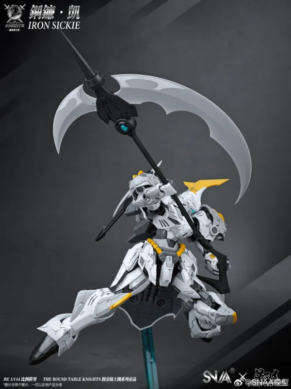 Original SNAA HG 1/144 SC-007 Iron Sickle Assembly Model Kit Knight Action Figure Robot Plastic Model Collection Customized Toys - Image 5