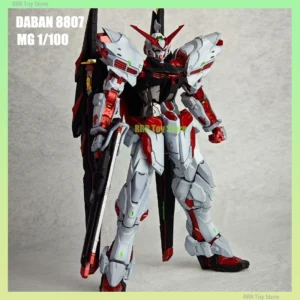 Daban 8807 MG 1/100 Astray Red Frame Mars Jacket Reprint MBF-P02 Model Kit Collection Assembly Action Figure Robot Plastic Model