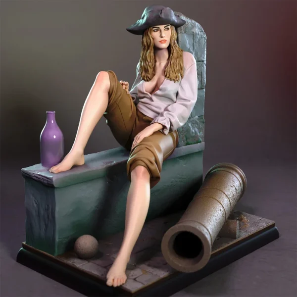 Elizabeth Figure 1:24 Miniature Figure Resin Model Kit Unpainted Plastic Model Kit A784