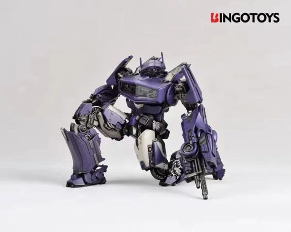 BINGOTOYS Transformation BT-01 Action Figures BT01 Silencer Shockwave Shockblast Wave M Robot Figure Model Statue Toy Gifts - Image 5