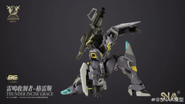 SNAA HG 1/144 Thunder Incise Grace Model Kit The Round Table Knights Action Figures Robot Figurine Plastic Model Toys Gifts - Image 3