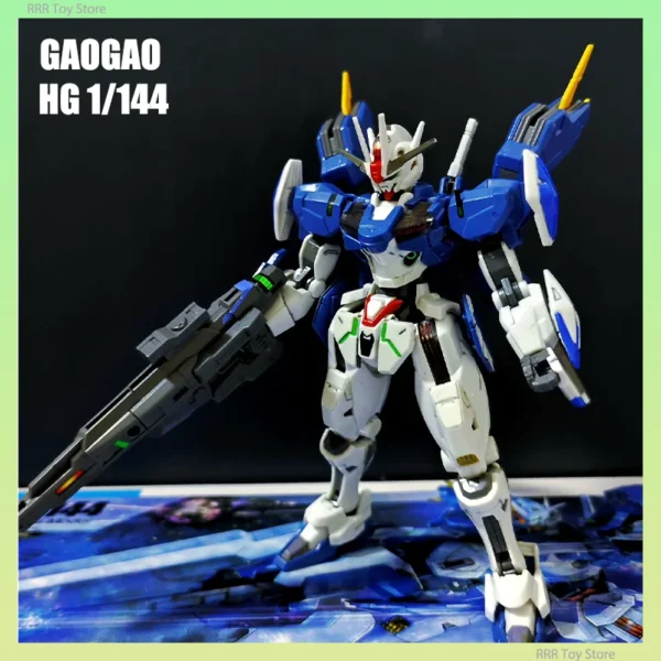GAOGAO HG 1/144 Figher Aerial Model Kit The Witch From Mercury Assembly Action Figures Plastic Model Robot Figurine Toys Gifts