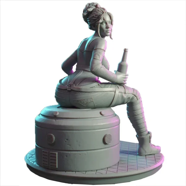Panam Palmer Figure 1:24 Miniature Figure Resin Model Kit Unpainted Plastic Model Kit A783 - Image 5