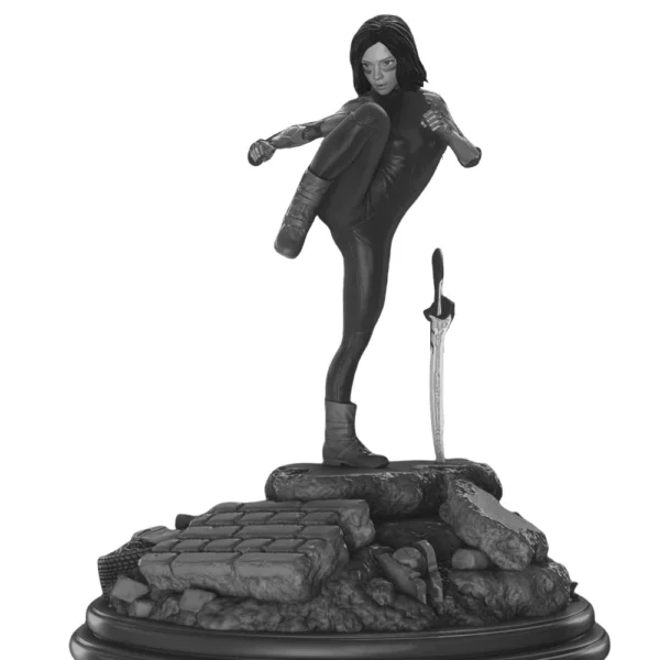 Alita Figure 1:24 Miniature Resin Model Kit Unpainted Plastic Model Kit A741 - Image 3