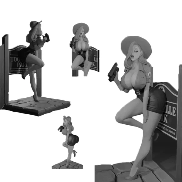 Jessica 1:24 Miniature Resin Model Kit Unpainted Plastic Model Kit A182 - Image 5