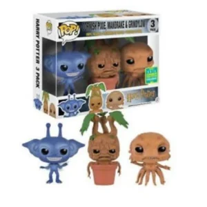 Funko Harried Potters 3 Pack CORNSH PIXE MANDRAKE MADAME MAXIME GRINDYLOW Pvc Action Toy Figures Vinyl Figure Collect Model Toys