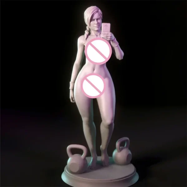 Ashley 1/24 miniature Scale Resin Figure Model Kit Unpainted Kits Plastic Model A240 - Image 3